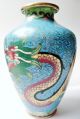 Antique Cloisonne Vase - Colorful & Decorative - Wonderful Dragon Pots photo 11