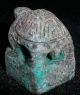Vintage China Handy Armour Official Stamp Tortoise Statue Signet Bronze Seal军曲侯印 Seals photo 3