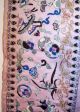 Antique Chinese Crane Swastika Silk Embroidered Robe Sleeve Band Cuff Pair Robes & Textiles photo 1