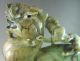 4320g Antique Chinese Old Jade Carved Double Pixiu Carving Other photo 8