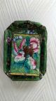 Antique Chinese Cloisonne Match Box Cover With Tray Other photo 4