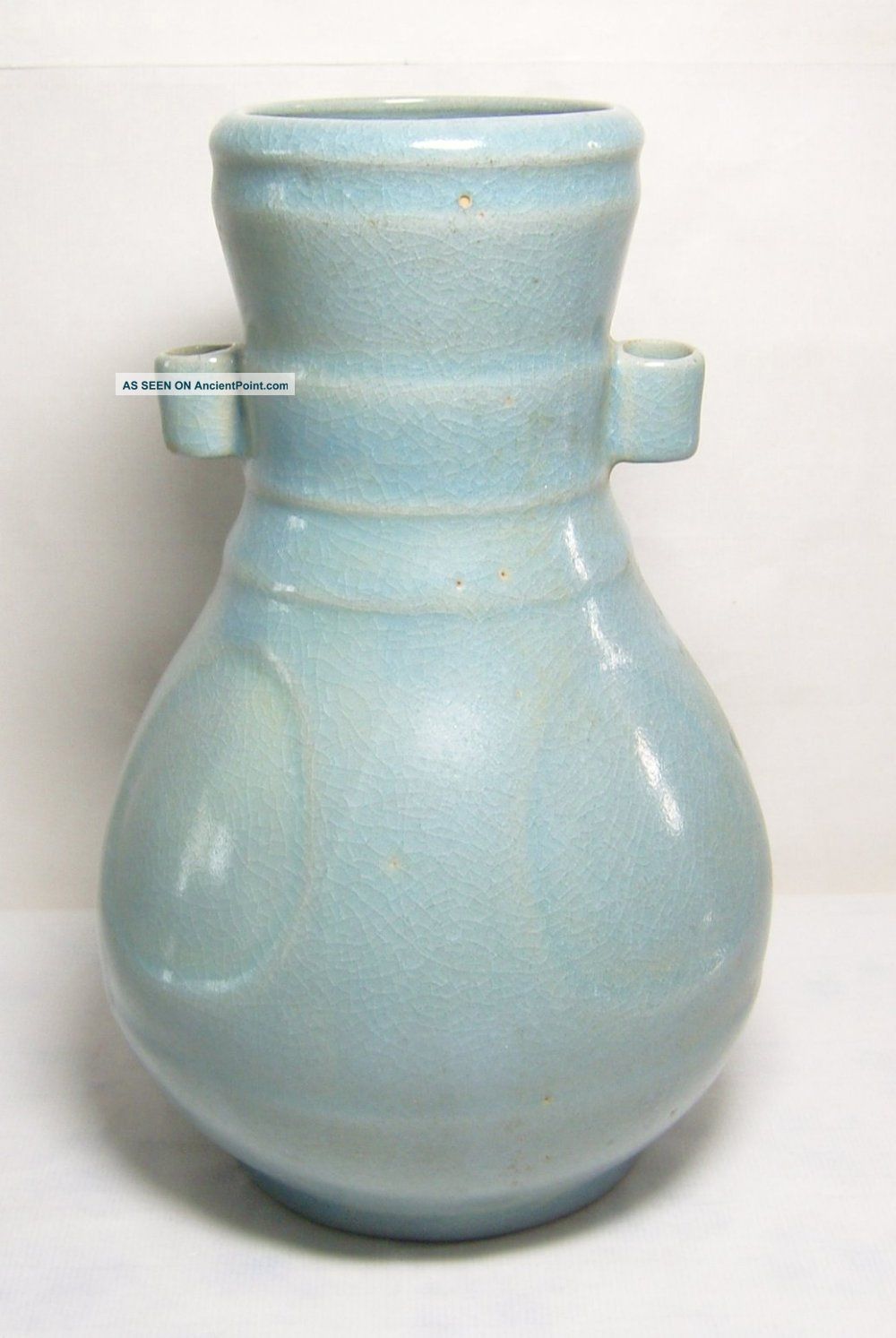 Two - Ear Vase Chinese Song Dynasty - Style Pots photo