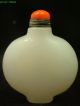 White - Jade Snuff Bottle Rare Chinese Antique P - 0002 Snuff Bottles photo 4
