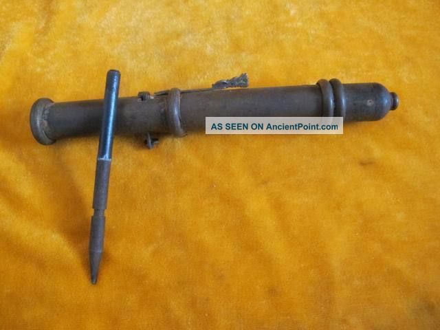 Ancient Bronze Arrow Powerful Hidden In Sleeve Antipersonnel Other photo