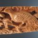 China Yangzhou Hand Openwork Carving Wood Carving Tao Mujian Swords photo 6