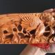 China Yangzhou Hand Openwork Carving Wood Carving Tao Mujian Swords photo 8