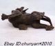 Chinese Bronze Phylactery Guardian Wealth Money Beast Unicorn Pixiu Beast Horses photo 7