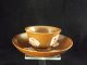 A Chinese Porcelain Batavia Brown/iron - Red Cup And Saucer,  Qianlong Period Other photo 2