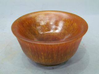 Chinese Ox Horn Carving Bowl photo