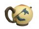 Chinese Interesting Peach Shaped Clay Teapot W/ Mark,  Water Goes From Bottom Teapots photo 1