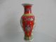 Porcelain Vase Pots Chinese Ancient Red Birds And Colorful Peony Exquisite 28 Vases photo 1