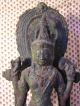 Very Rare Javanese Kediri Period Bronze Siva And Consort Statues photo 5
