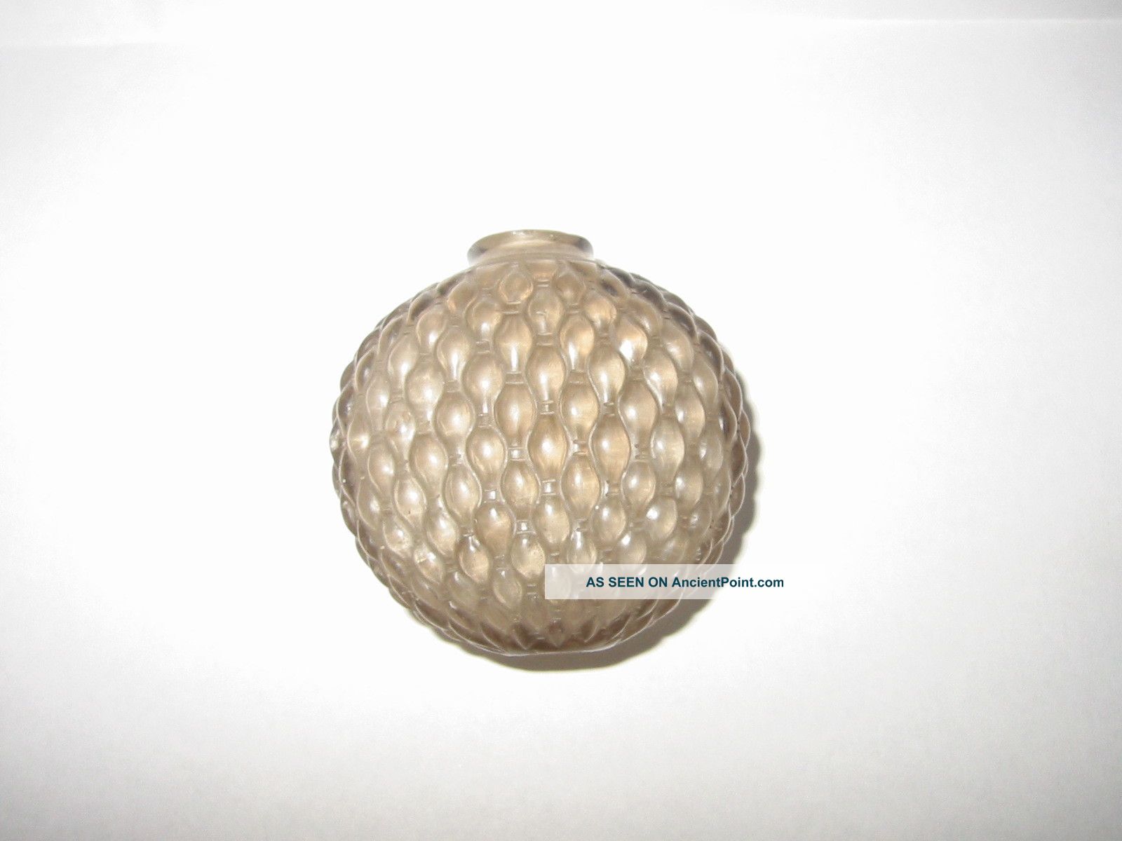 Early 1800 ' S Rock Crystal Fine Chinese Carved Basket Weave Snuff Bottle Snuff Bottles photo