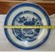 Antique Chinese Blue & White Canton Nanking Large Plate Charger Early 19th C Plates photo 4