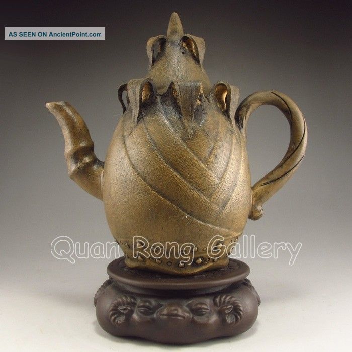 Chinese Zisha / Purple Clay Teapot W Mark Nr Teapots photo