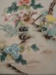 Wonderful Old Chinese Famille Rose Porcelain Tile Plaque Other photo 2