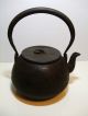 Rare Vintage Japanese Art Kettle Nanbu Tetsubin Edo Era/teapot (sencha/chanoyu) Teapots photo 1