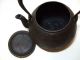 Rare Vintage Japanese Art Kettle Nanbu Tetsubin Edo Era/teapot (sencha/chanoyu) Teapots photo 5