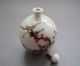 Chinese Handmade Coloured Drawing Ceramic Flowers Birds Snuff Bottle Snuff Bottles photo 4