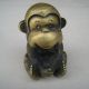 Chinese Bronze Ware Of The Qing Imperial Mark 19th.  C Philosophy Monkeys Nr Incense Burners photo 2