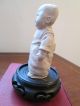 Antique Asian Oriental Stone Figurine Of Chinese Baby Crying 4 