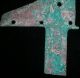 Vintage China Gen Weapon Bronze Fly Dragon Statue Seal Swords Dagger - Axe Spear戈 Swords photo 3