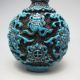 Chinese Turquoise Hand - Carved Snuff Bottle Nr/xb2003 Snuff Bottles photo 1