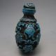 Chinese Turquoise Hand - Carved Snuff Bottle Nr/xb2003 Snuff Bottles photo 2