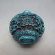 Chinese Turquoise Hand - Carved Snuff Bottle Nr/xb2003 Snuff Bottles photo 6