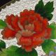 Chinese Cloisonne Plate - Peony & Bird Nr Plates photo 5