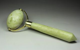 Chinese Old Jade Handwork Burnish Smooth Massager photo