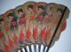 Japanese Hand Made Cut Out Paper Fan Fans photo 3