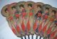 Japanese Hand Made Cut Out Paper Fan Fans photo 4