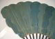 Japanese Hand Made Cut Out Paper Fan Fans photo 7