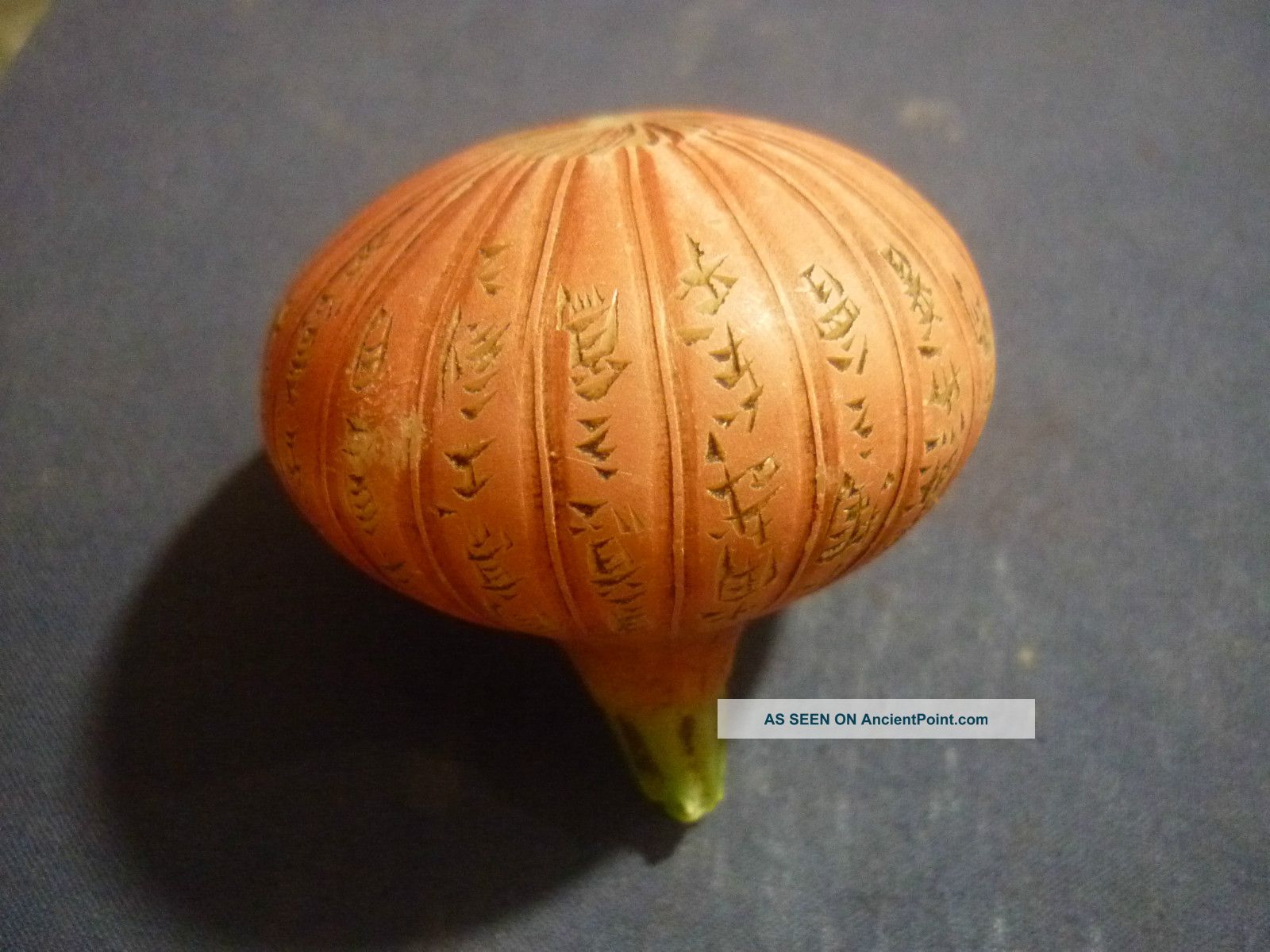 This Is A Very Unique Shoushan Stone Onion Seal Other photo
