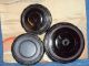 Set Of 3 Chinese/japanese Wooden Vase Stands - - 3 Different Sizes - 2 Vases photo 1