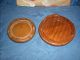 Set Of 2 Chinese/japanese Wooden Vase Stands - - Light Color - 3 Vases photo 2