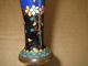 Sign?japanese Cloisonne Meiji Period Ginbari Rare Style Scalloped Goblet Vase Nr Vases photo 10