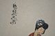 Traditional Japan Wood Geisha In Kimono Figure Painting On Wooden Frame Wall Art Paintings & Scrolls photo 2