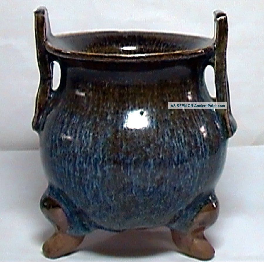 Chinese Tripod Incense Burner Pots photo