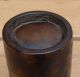 Antique Chinese Asian Early Etched Horn Cup Box Signed Boxes photo 4