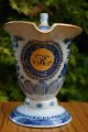 Antique Chinese Export 18c Blue And White Pouring Vessel Vases photo 2