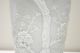 Pair Chinese Antique Republic Period Porcelain White Crackle Clazed Carved Vase Other photo 2