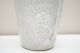Pair Chinese Antique Republic Period Porcelain White Crackle Clazed Carved Vase Other photo 6