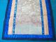 Old Antique Vintage Chinese Textile Panel Embroidered Gold Couching Brocade Robes & Textiles photo 1