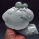 100% Natural Jadeite A Jade Hand - Carved Statues - - - Ruyi/lingzhi&peach Nr/pc1986 Other photo 6