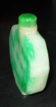 Chinese Green Jade/jadeite Snuff Bottle Other photo 4