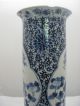 19th Century Chinese Blue And White Cylinder Vase Vases photo 3