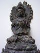 Very Rare Javanese Bronze Manjusri 10th - 11th Century Statues photo 1