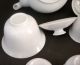 Vintage - Porcelain Bone China Tea Pot & Cups - (7 Pieces) Vases photo 5